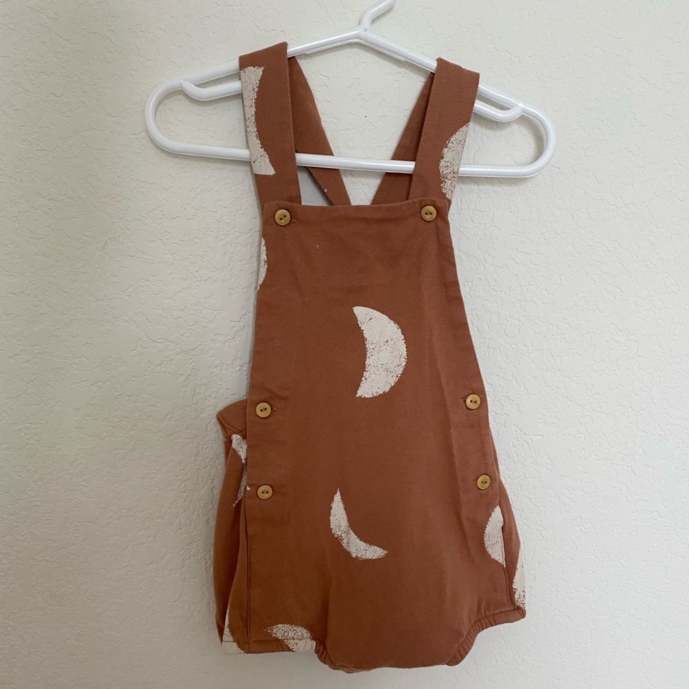 Crescent moon overalls
